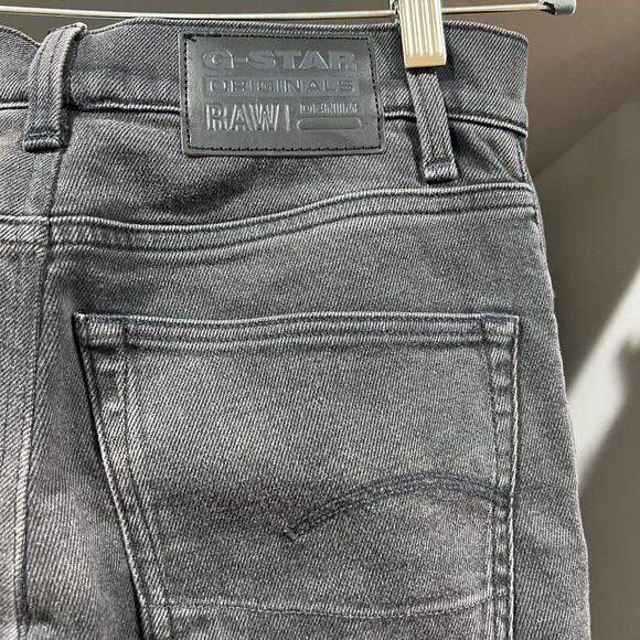 NWT G-Star Men's Charcoal Slim Jeans - Picture 3 of 5